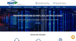 Desktop Screenshot of hosthp.com.br
